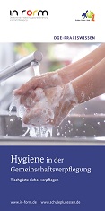 Cover DGE-Praxiswissen Hygiene 2021