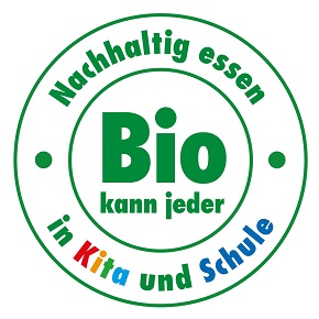 Logo: Bio kann jeder - Nachhaltig essen in Kita und Schule