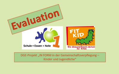Evaluation des DGE-Projekts „IN FORM in der Gemeinschaftsverpflegung – Kinder und Jugendliche“